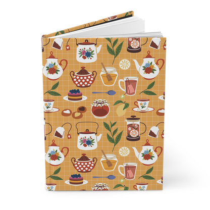 Afternoon Tea Party  | Premium | Hardcover Journal Matte