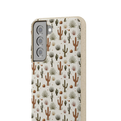 Desert Cactus Pattern | Premium | Biodegradable Cases