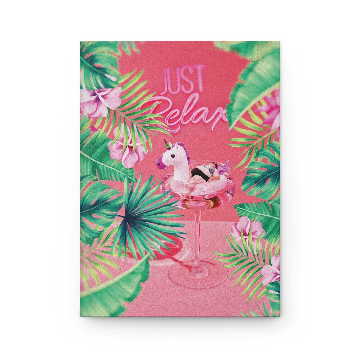 Just Relax | Hardcover Journal - Hardcover Journal - Durable Quality Notebook