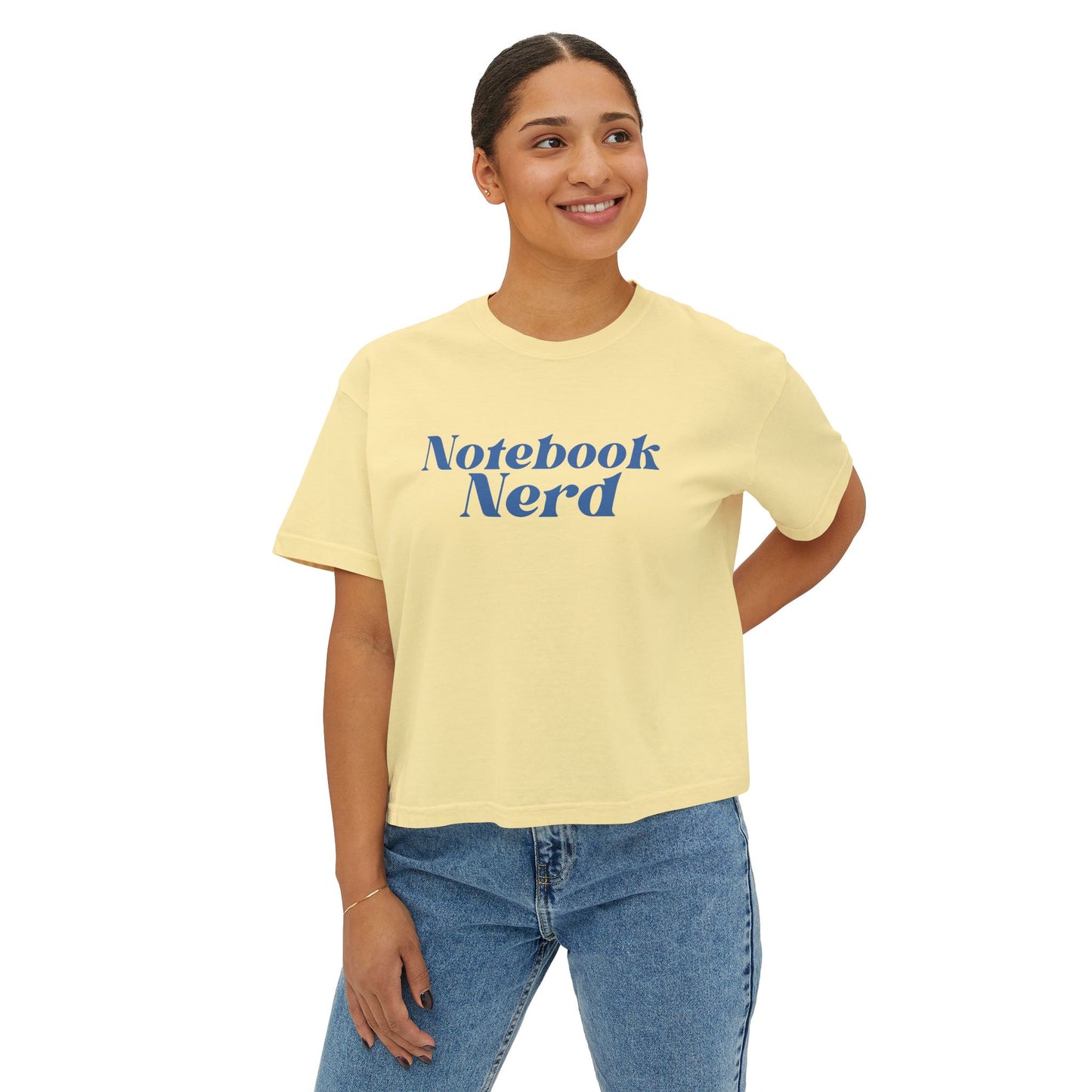 Notebook Nerd Oversized T-Shirt – Cute Journaling & Writing Apparel