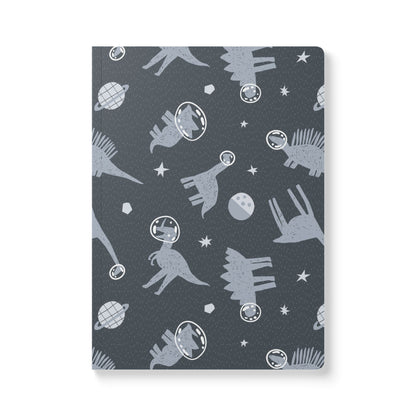 Dino-Nauts: Dinosaurs in Space Adventures | Softcover Premium Journal Notebook