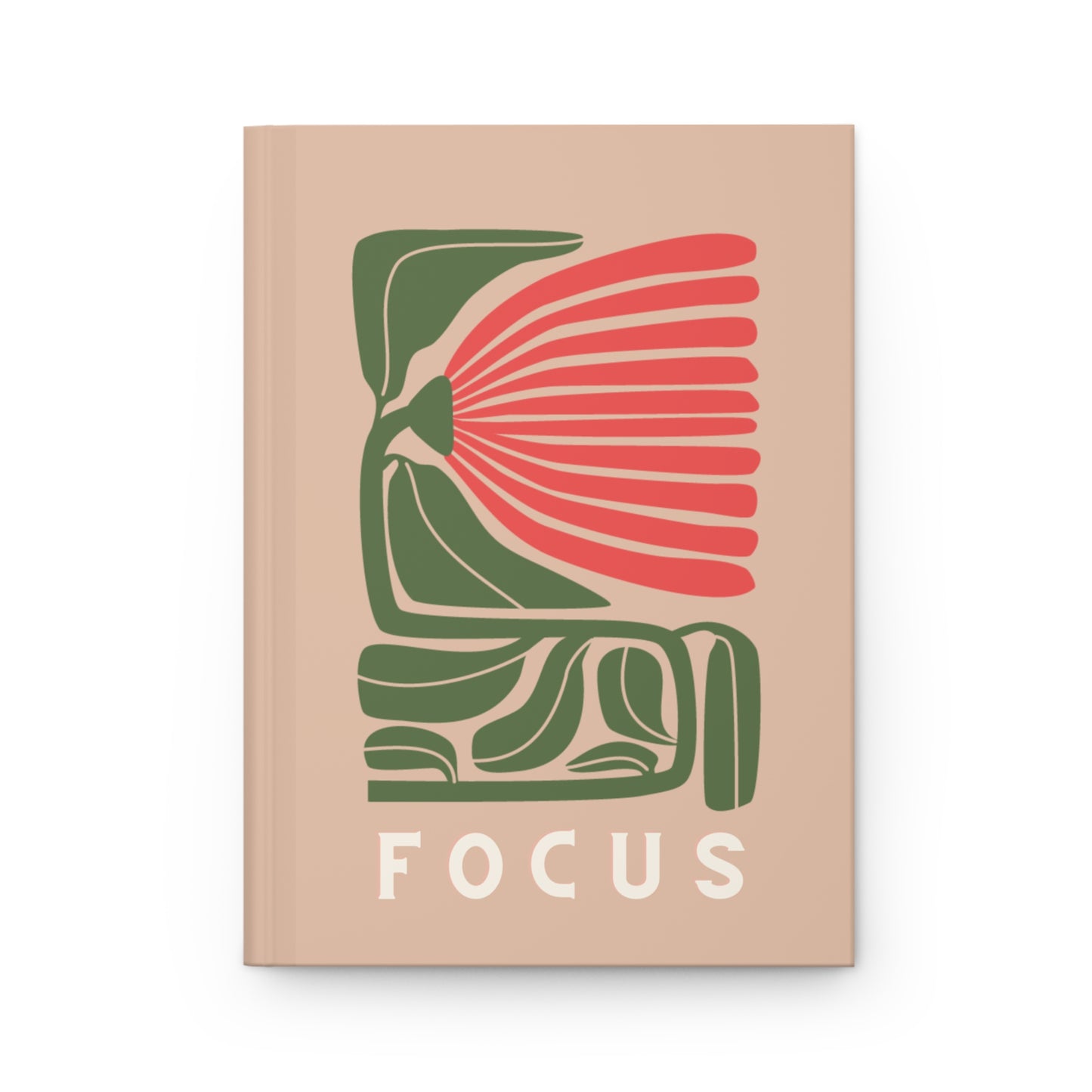 Focus Collection - The Flower Maze | Premium | Hardcover Journal Matte