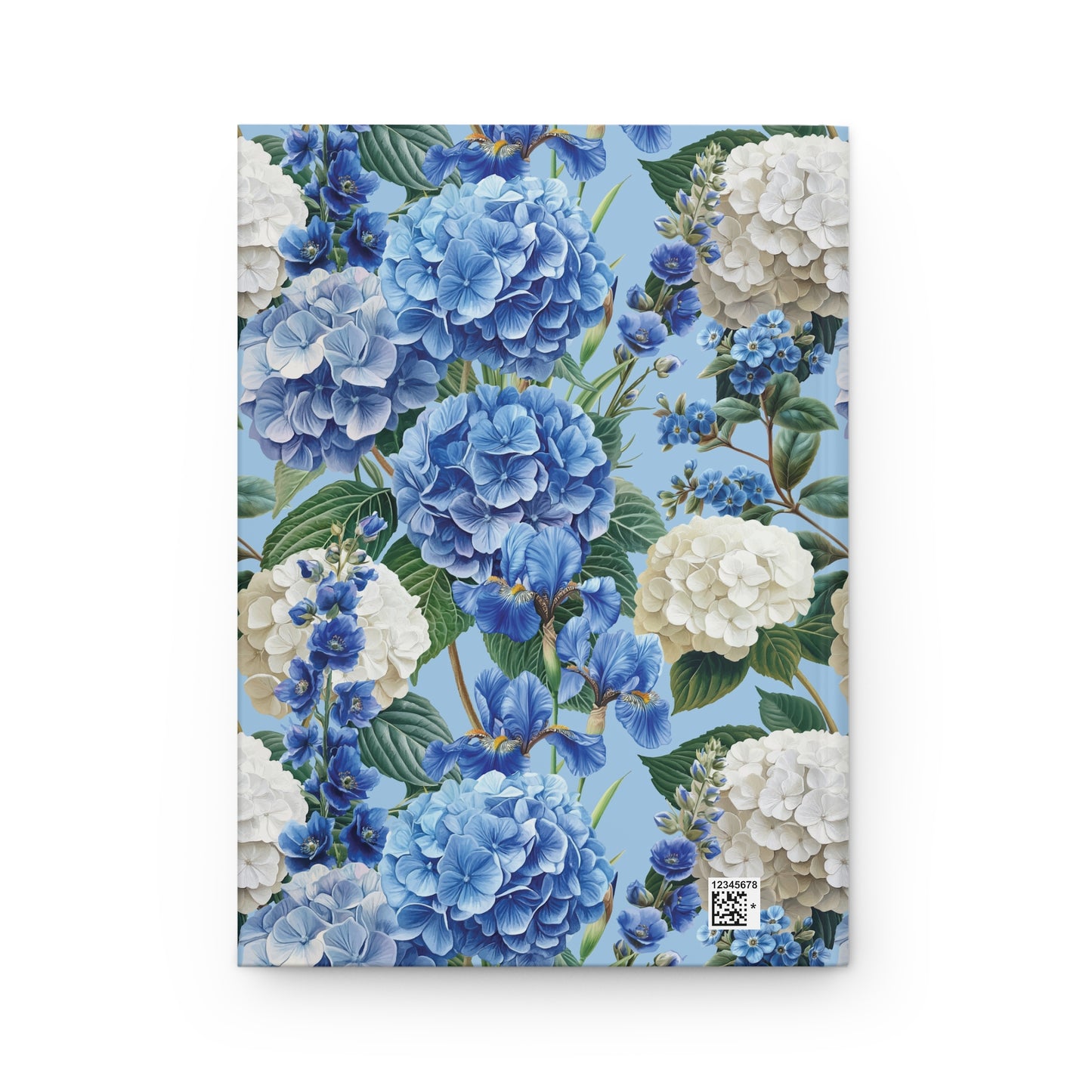 Blue Blossoms  | Premium | Hardcover Journal Matte