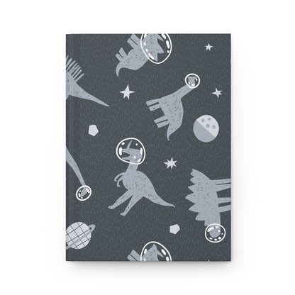 Dino-Nauts: Dinosaurs in Space Adventures   | Premium | Hardcover Journal Matte