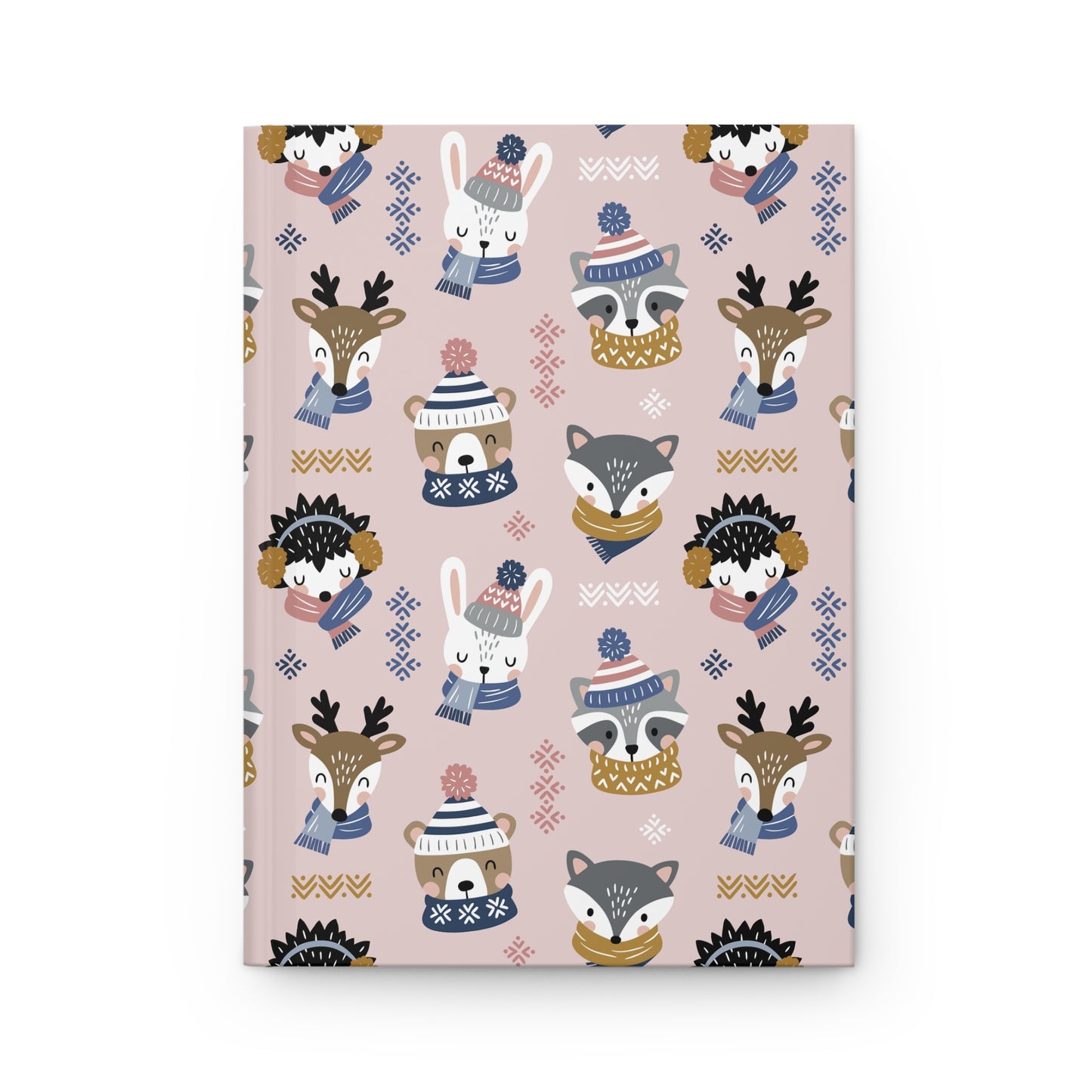 Winter Woodland Friends  | Hardcover Journal - Durable Quality Notebook