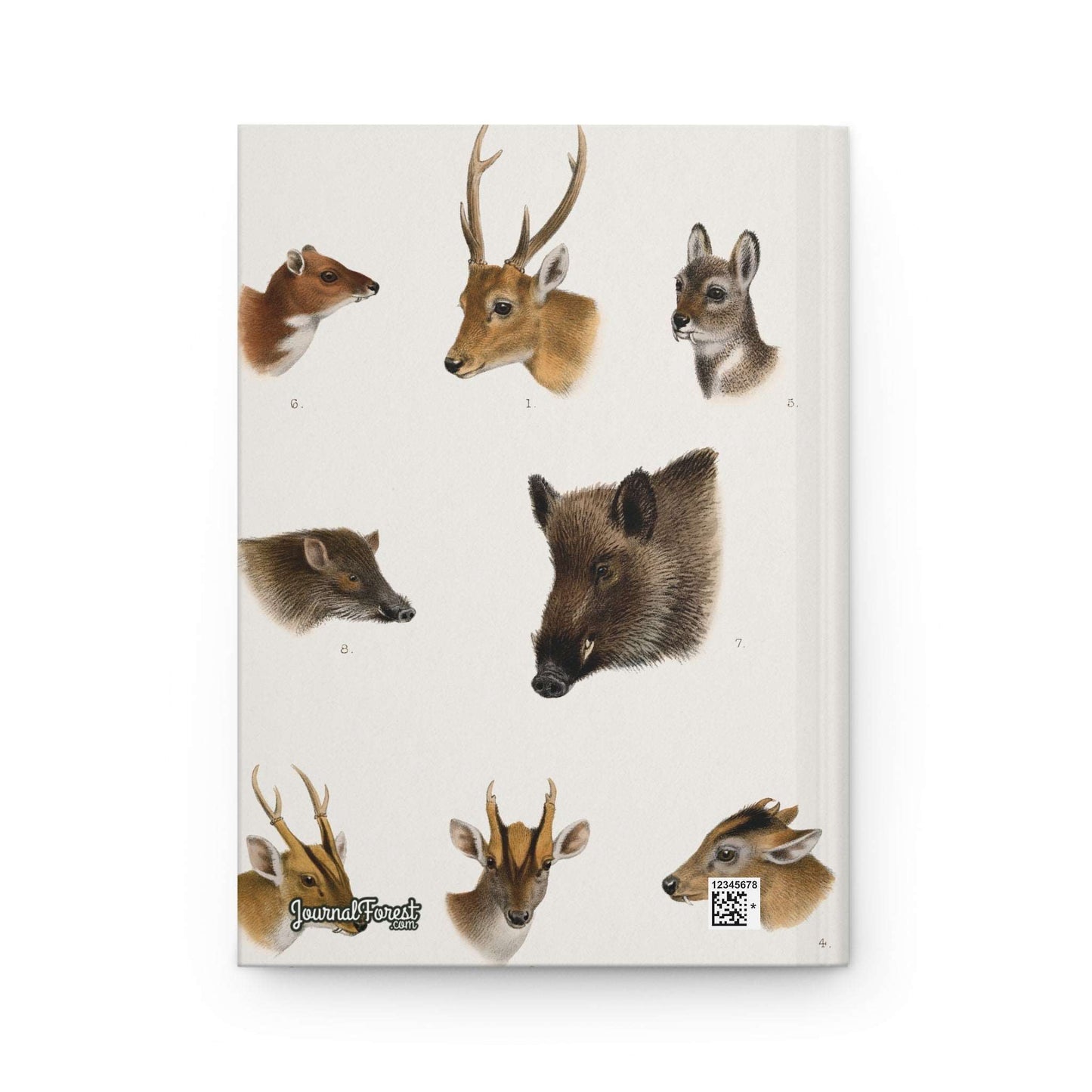 Wildlife Observations | Premium | Hardcover Journal - Durable Quality Notebook