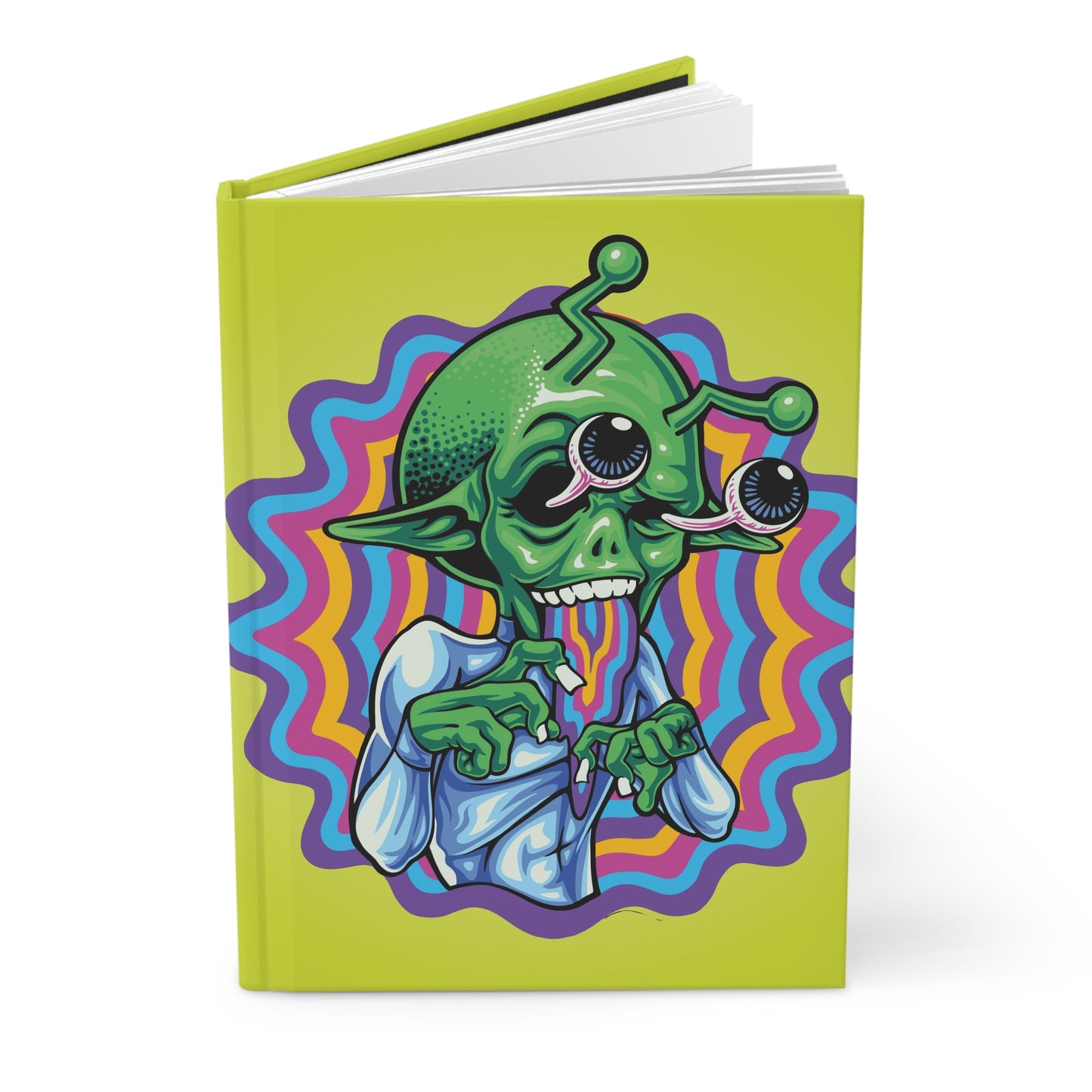 Cosmic Alien Oddities  | Hardcover Journal - Durable Quality Notebook