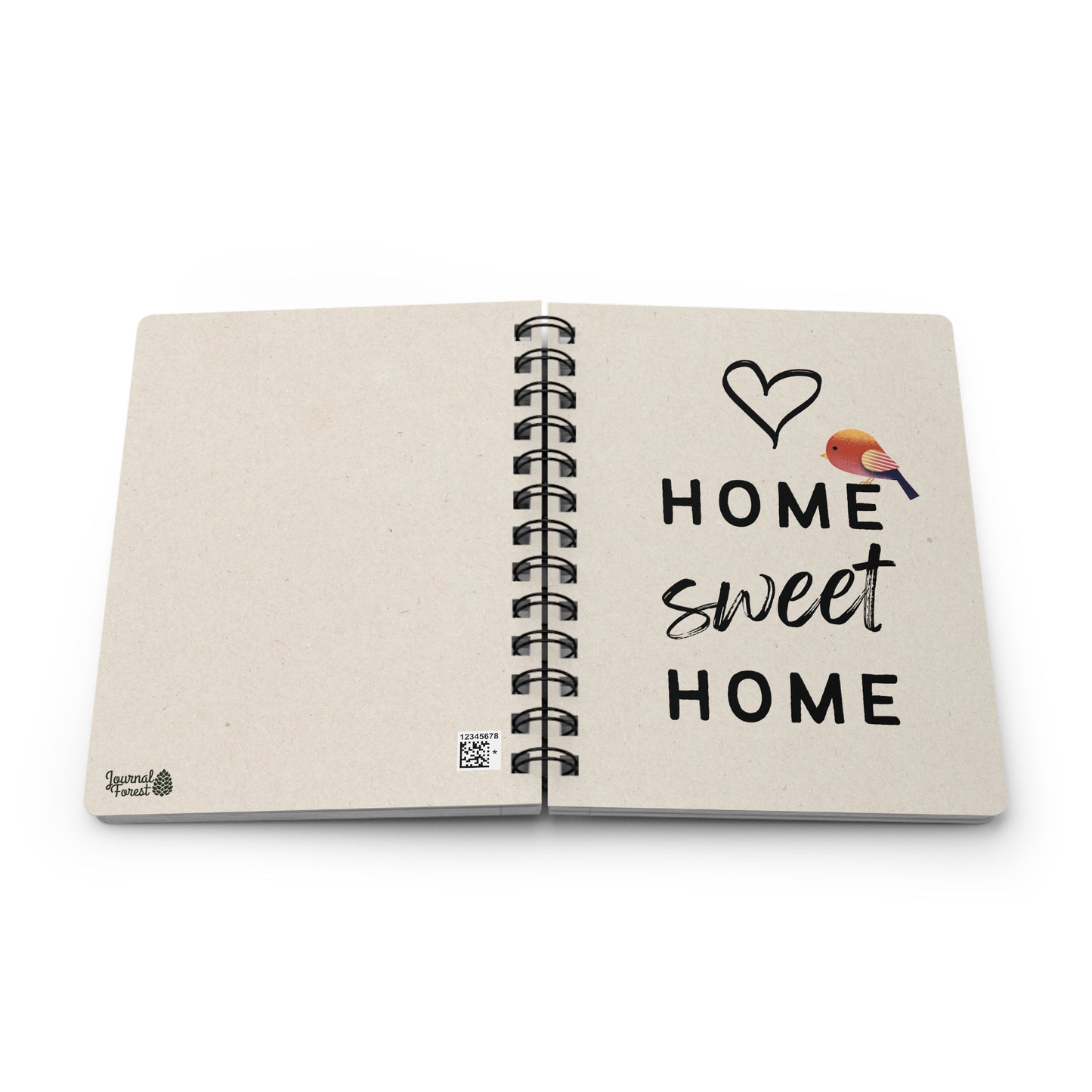 Home Sweet Home - New Home Owners | Spiral Bound Journal | Made In The USA