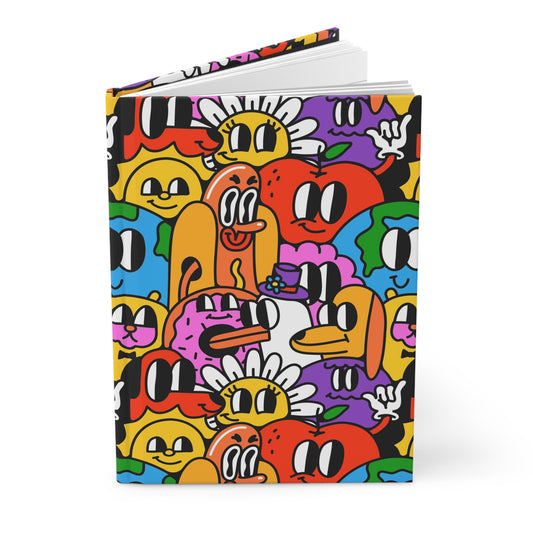 Hot Dog and Friends  | Hardcover Journal - Durable Quality Notebook