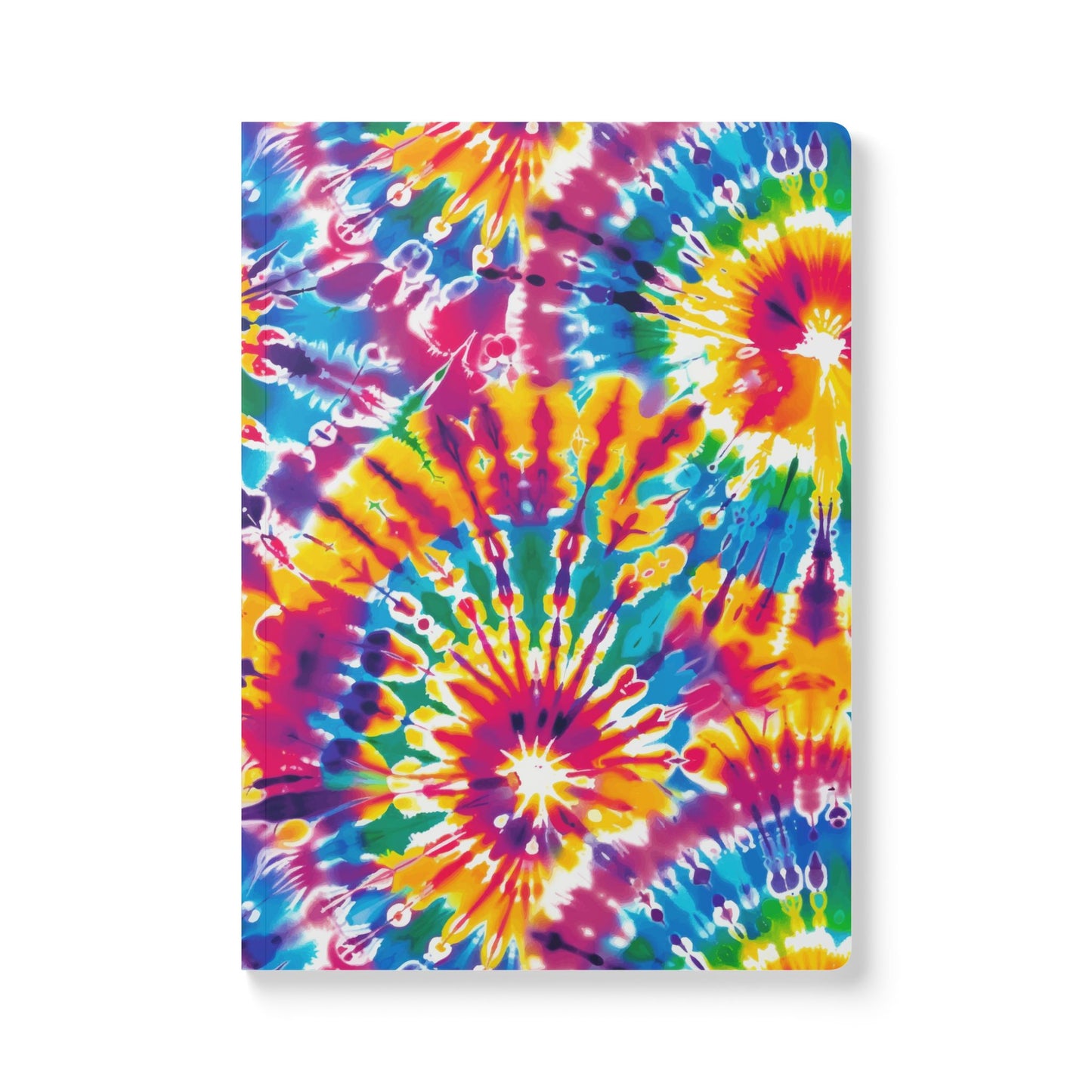 Vibrant Spiral Tie-Dye | Softcover Premium Journal Notebook