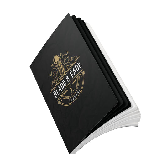 The Blade & Fade Barber Notebook | Softcover Premium Journal Notebook