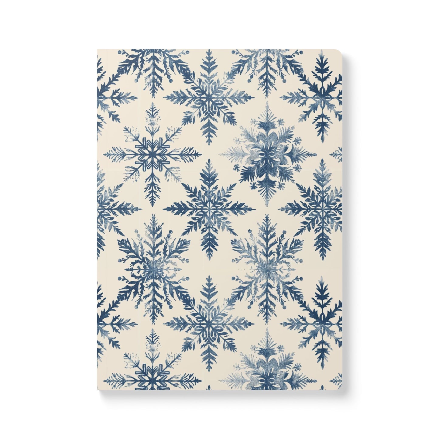 Vintage Winter Snowflake | Softcover Premium Journal Notebook