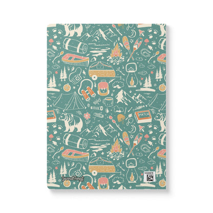 Wilderness Camping Adventure  | Softcover Premium Journal Notebook