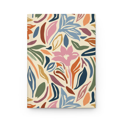 Spring Flower Garden Of Colors  | Premium | Hardcover Journal Matte