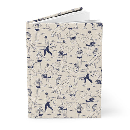 Vintage Surfers | Premium | Hardcover Journal Matte