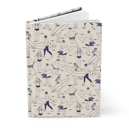 Vintage Surfers | Premium | Hardcover Journal Matte