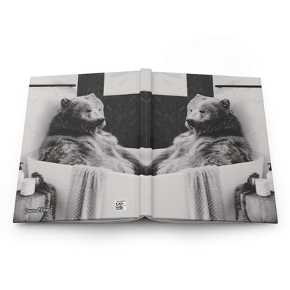 The Bear's Spa Retreat | Hardcover Journal - Durable Quality Notebook