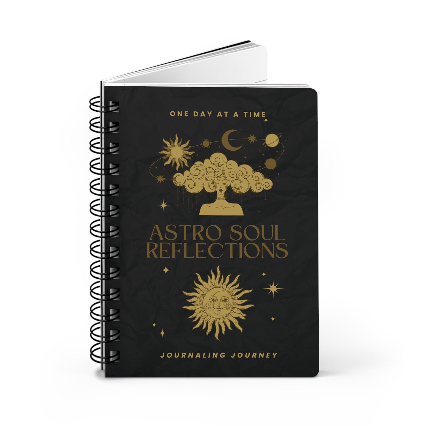 Astro Soul Reflections: Journaling Journey | Spiral Bound Journal | Made In The USA