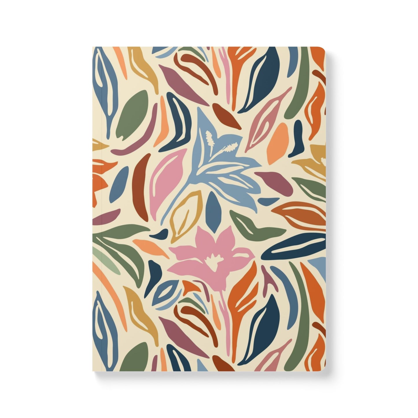 Spring Flower Garden of Colors  | Softcover Premium Journal Notebook