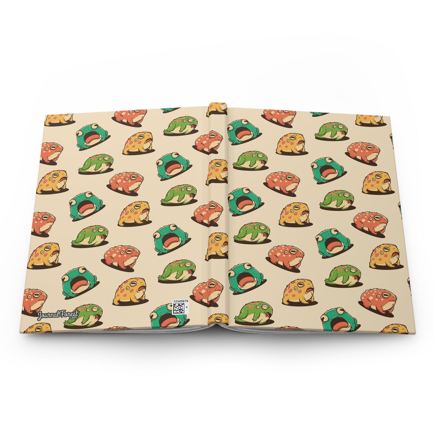 Screaming Frogs  | Hardcover Journal - Durable Quality Notebook