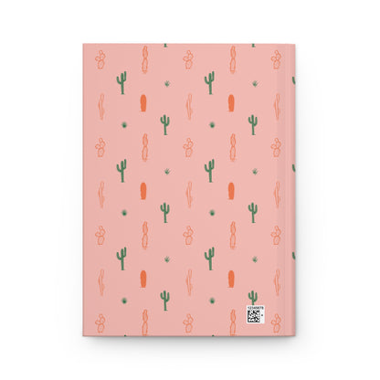 Sonoran Sunrise Cactus Garden Notebook | Premium | Hardcover Journal Matte