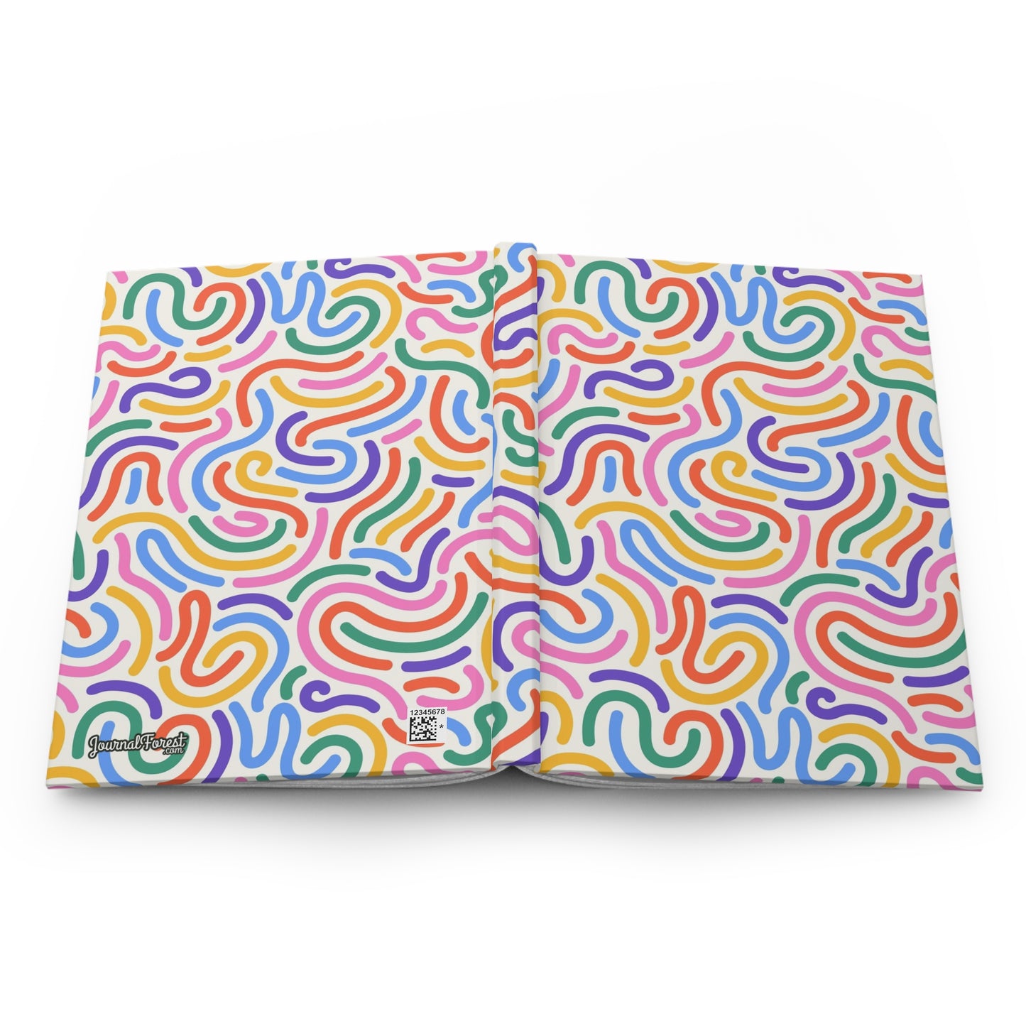 Rainbow Sprinkles or Noodles?  | Hardcover Journal - Durable Quality Notebook