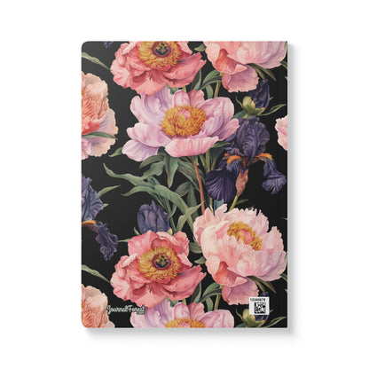 Vintage Garden Flowers | Softcover Premium Journal Notebook