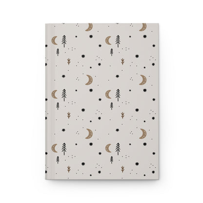 Moonlit Pines  | Hardcover Journal - Durable Quality Notebook