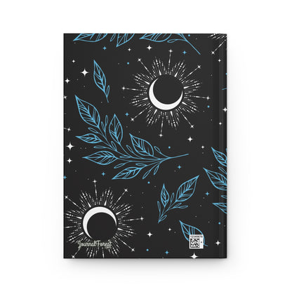 Lunar Leaves and Celestial Dreams Astrology   | Premium | Hardcover Journal Matte