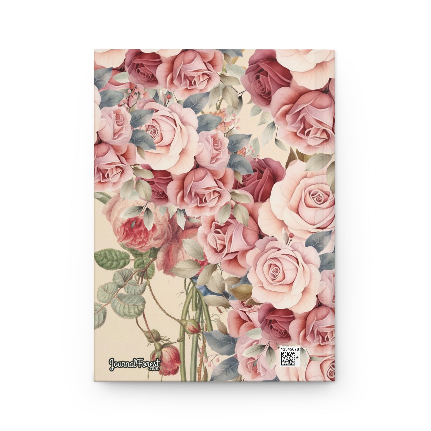 Conversations with Tomorrow Quote Vintage Floral | Premium | Hardcover Journal Matte