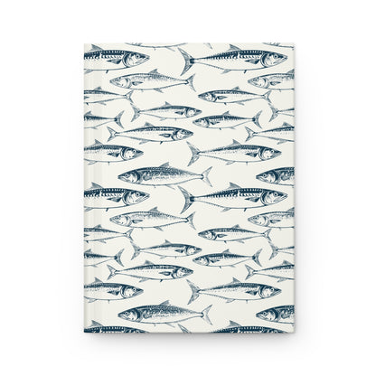 The Fish Swim With Me  | Hardcover Journal - Durable Quality Notebook