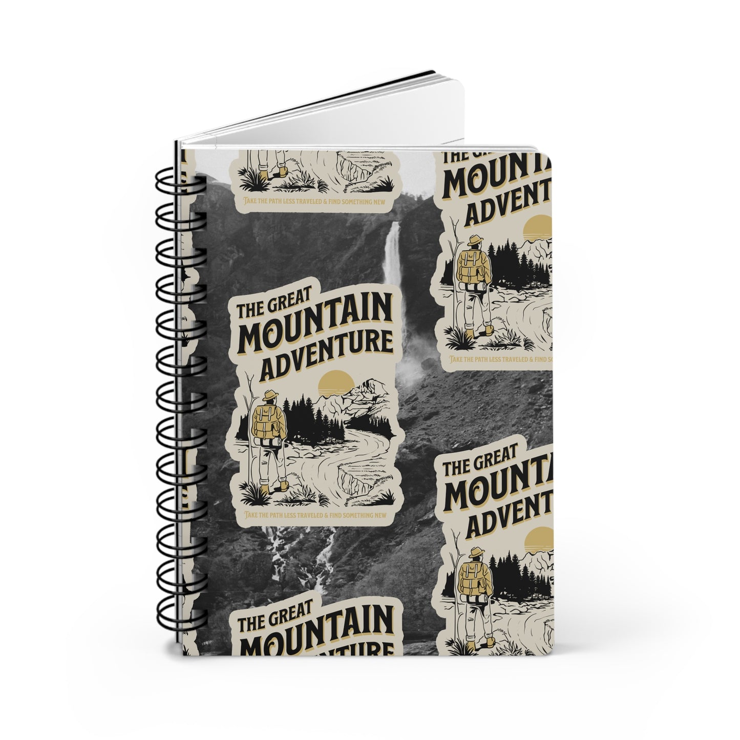 Take the path less traveled  | Spiral Bound Journal | Made In The USA