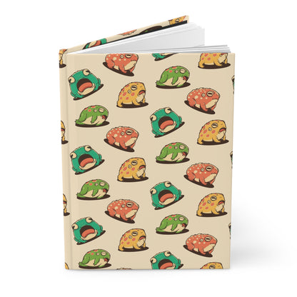 Screaming Frogs  | Hardcover Journal - Durable Quality Notebook