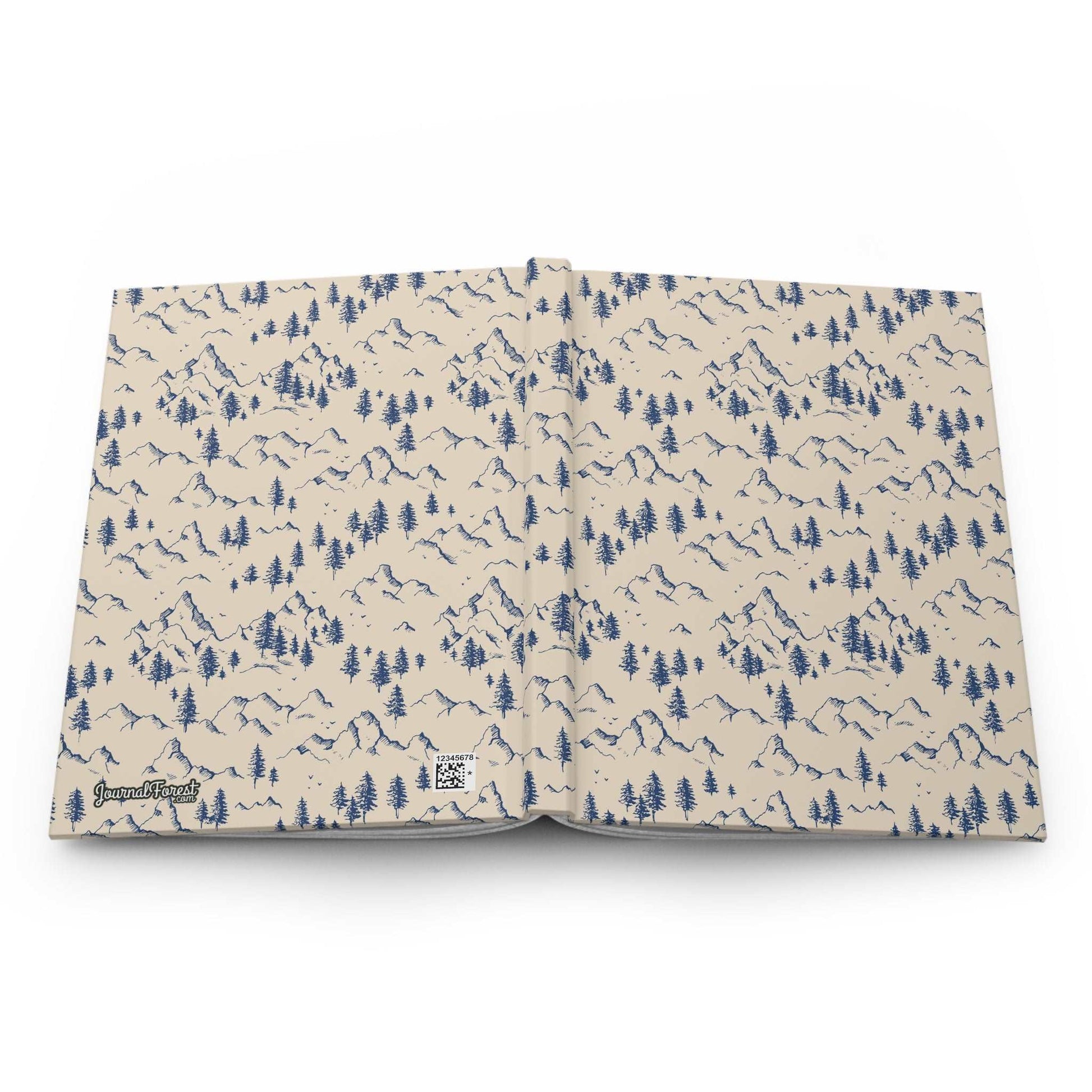 Everline Winter Mountains  | Hardcover Journal - Durable Quality Notebook