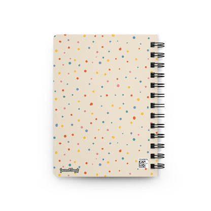 Colorful Polka Dot Party | Spiral Bound Journal | Made In The USA