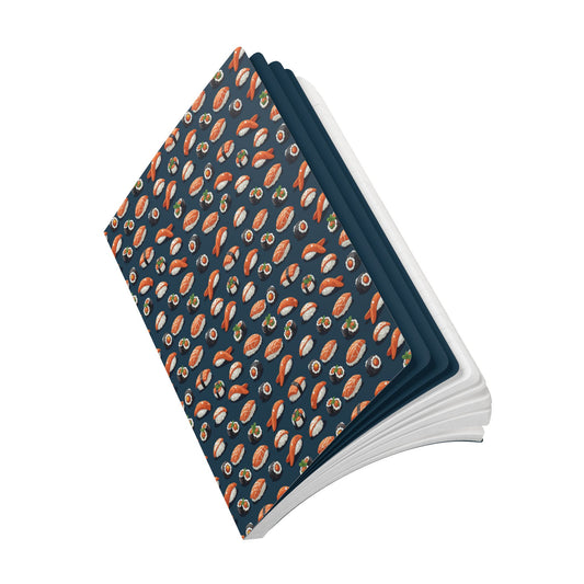 Sushi Nights Pattern | Softcover Premium Journal Notebook