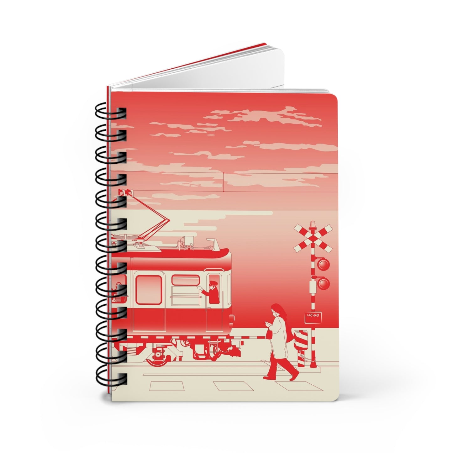 Retro Metro Dreams | Spiral Bound Journal | Made In The USA