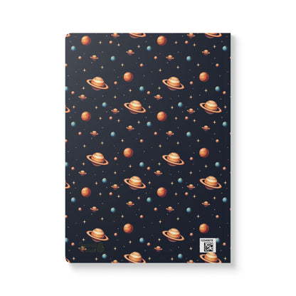 Cosmic Journeys Pattern | Softcover Premium Journal Notebook