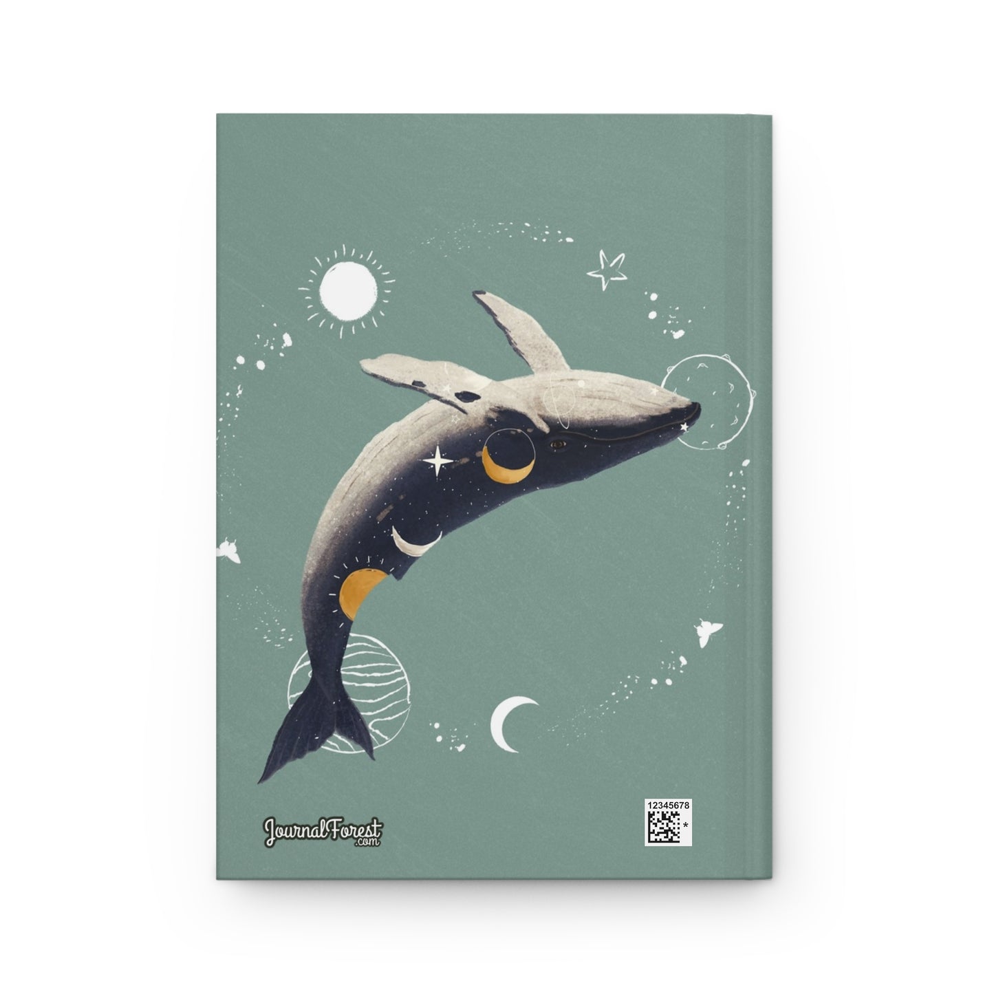 Celestial Whale  | Hardcover Journal - Durable Quality Notebook