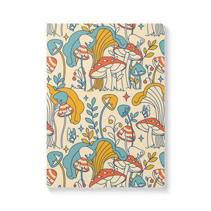 Funky Mushrooms | Softcover Journal - Durable Quality Notebook