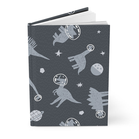 Dino-Nauts: Dinosaurs in Space Adventures   | Premium | Hardcover Journal Matte