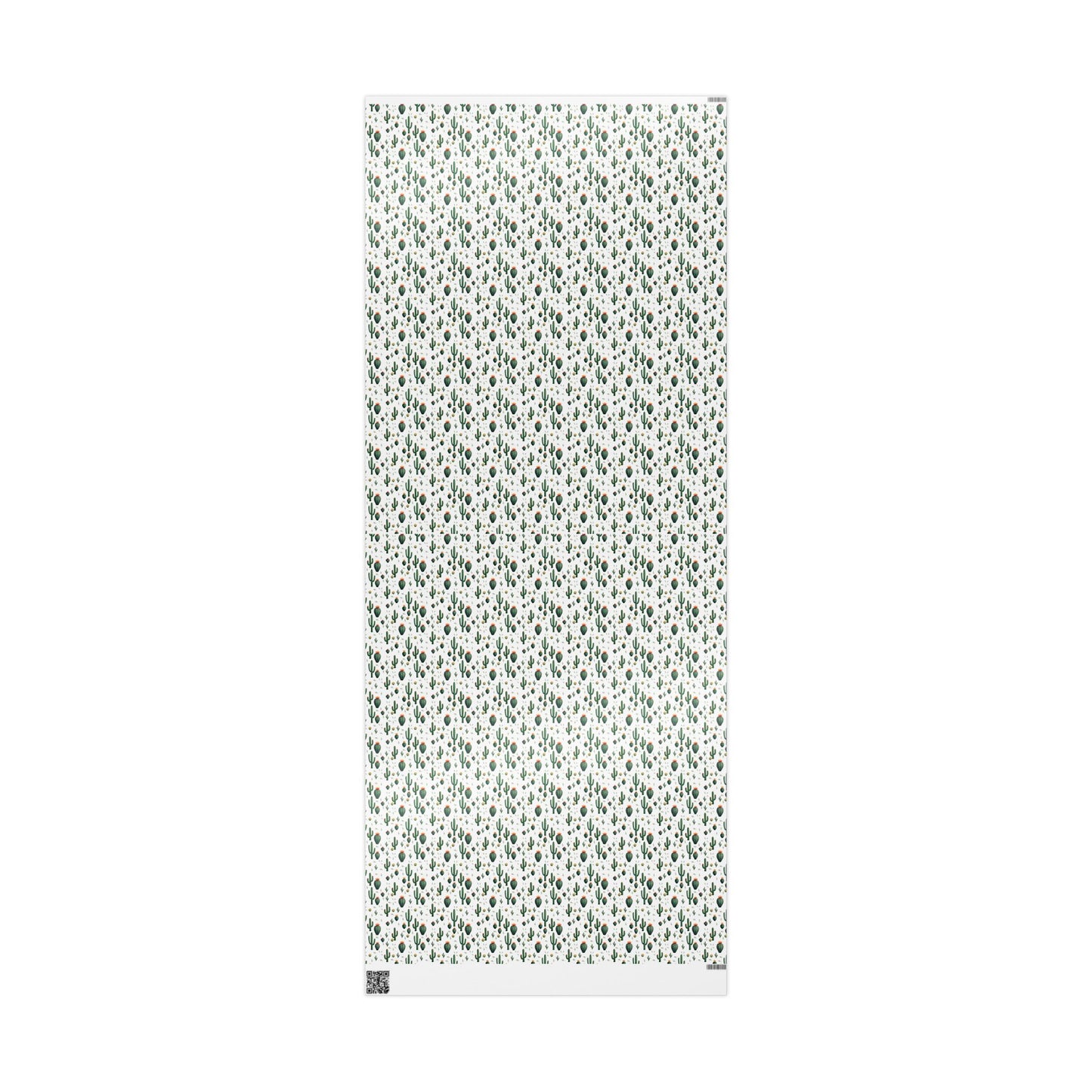 Minimalist White Desert Cactus | Pattern | Premium | Wrapping Papers