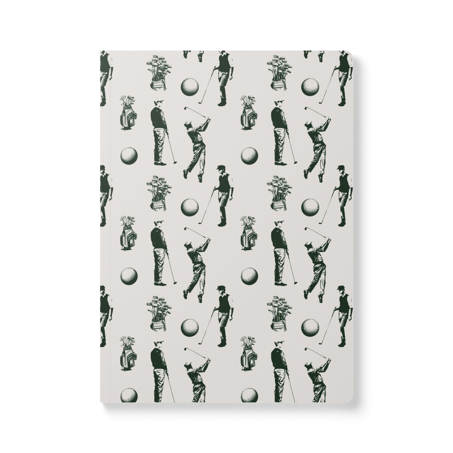 Timeless Greens and Swings | Softcover Premium Journal Notebook