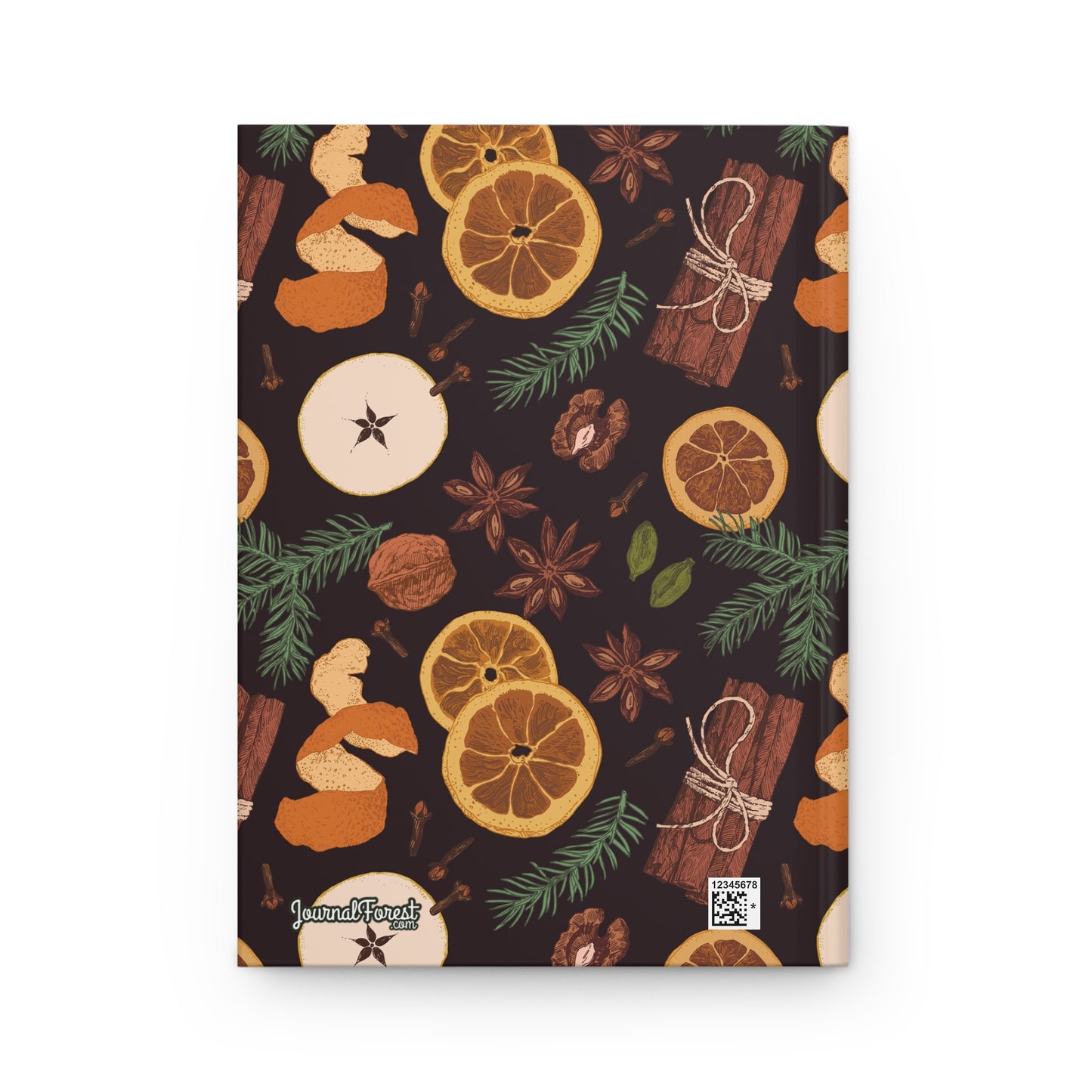 Winter Spice and Everything Nice   | Premium | Hardcover Journal Matte