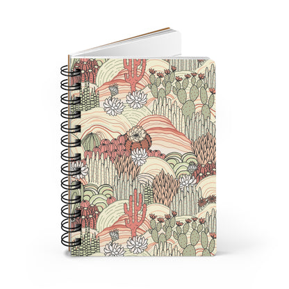 Tucson Cactus Desert  | Spiral Bound Journal | Made In The USA