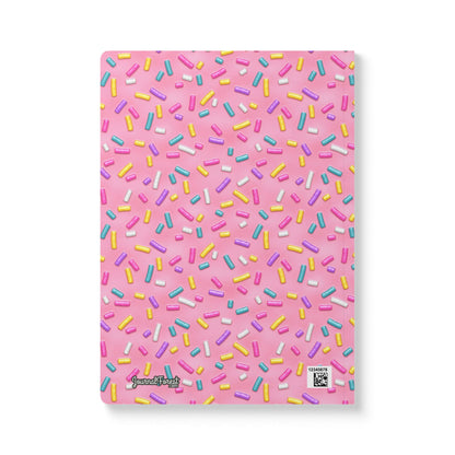 Pink Sprinkle Cake | Softcover Premium Journal Notebook