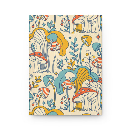 Funky Mushrooms  | Hardcover Journal - Durable Quality Notebook