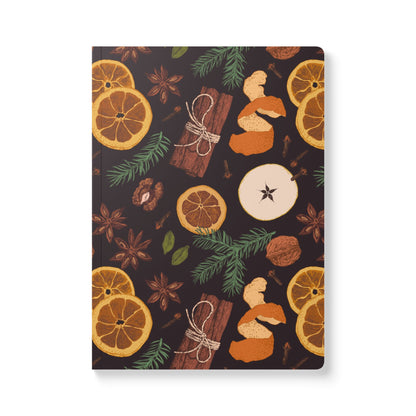 Winter Spice and Everything Nice | Softcover Premium Journal Notebook