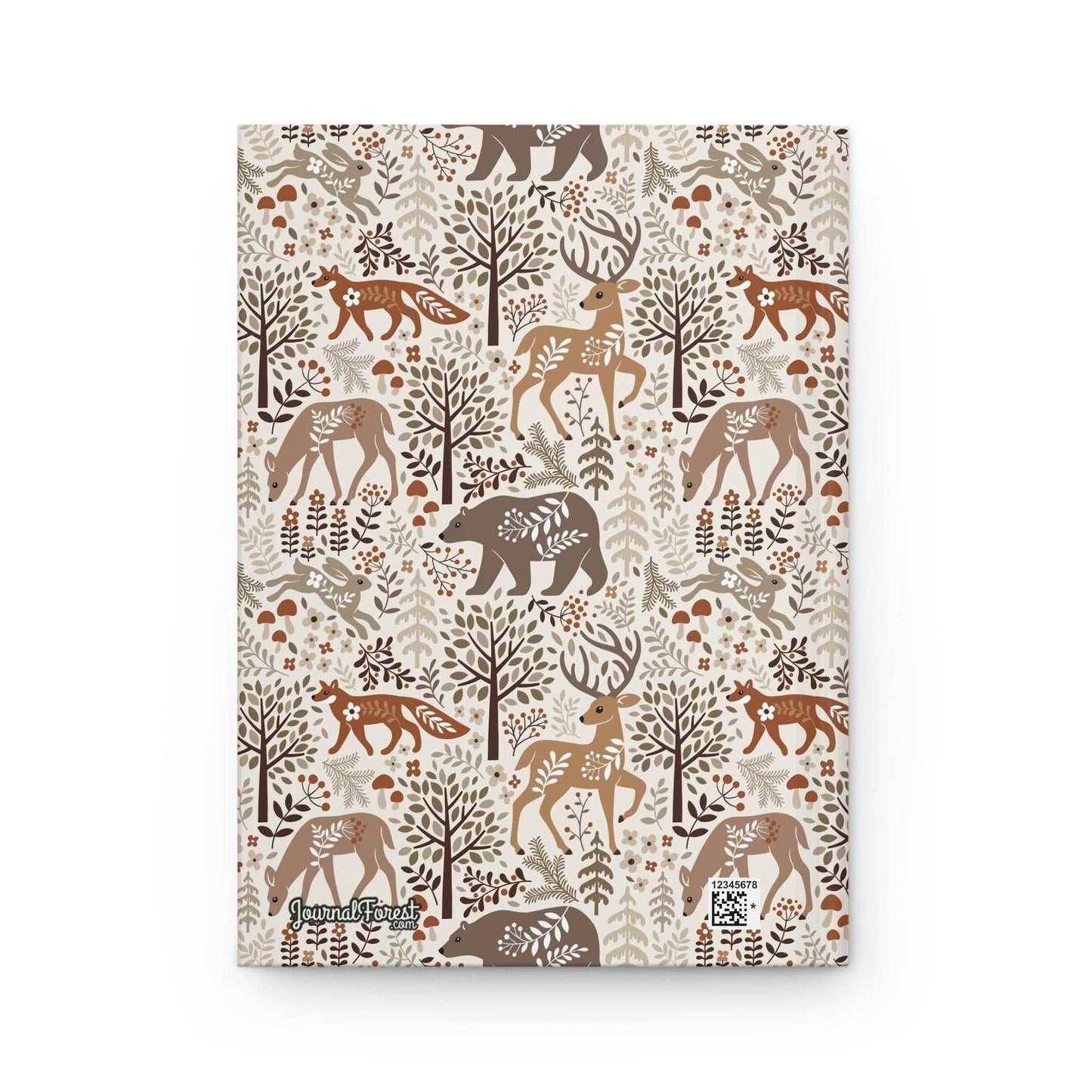 Woodland Winter  | Hardcover Journal - Durable Quality Notebook