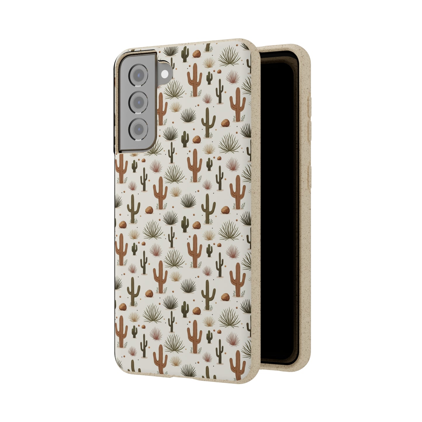 Desert Cactus Pattern | Premium | Biodegradable Cases